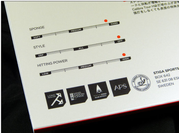 STIGA斯帝卡 Calibra Tour L最新套胶图片 正面包装大图