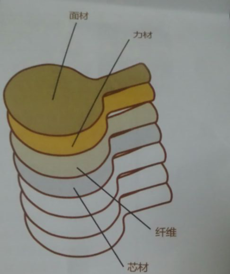 内置纤维底板结构