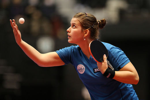2015女子乒乓球世界杯：德国新锐索尔佳橫扫冯天薇